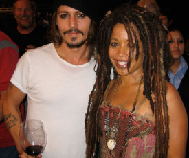 Johnny Depp and Angela Meryl - Pirates of the Caribbean